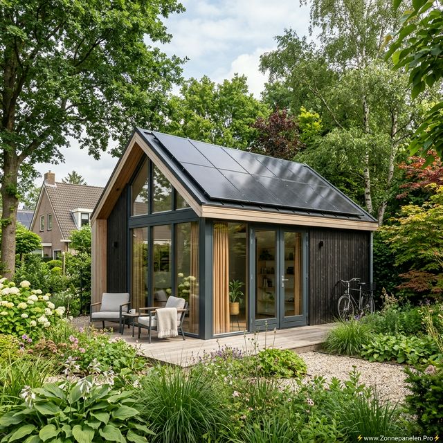 Off-grid zonnepanelen systeem in Nederland